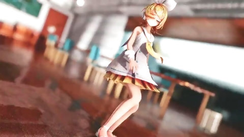 Mmd Rin At Flooded School [by...