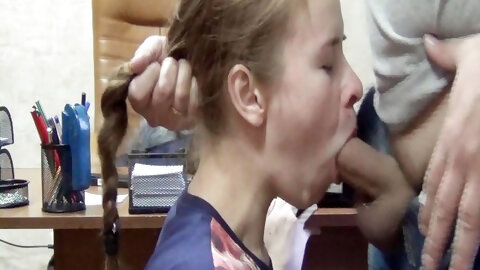 Russian Amateur Schoolgirl Facefuck! Fuck...